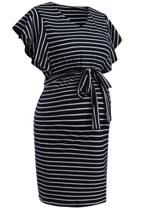 Maternity dress - Fashion Pregnancy Cotton Dress