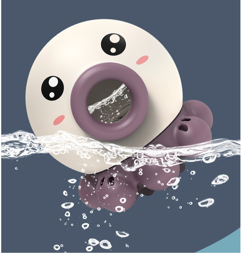 Children Toys - Octopus Fountain Bath Toy Water Jet Rotating Shower Bathroom Toy Summer Water Toys Sprinkler Beach Toys Kids Water Toys
