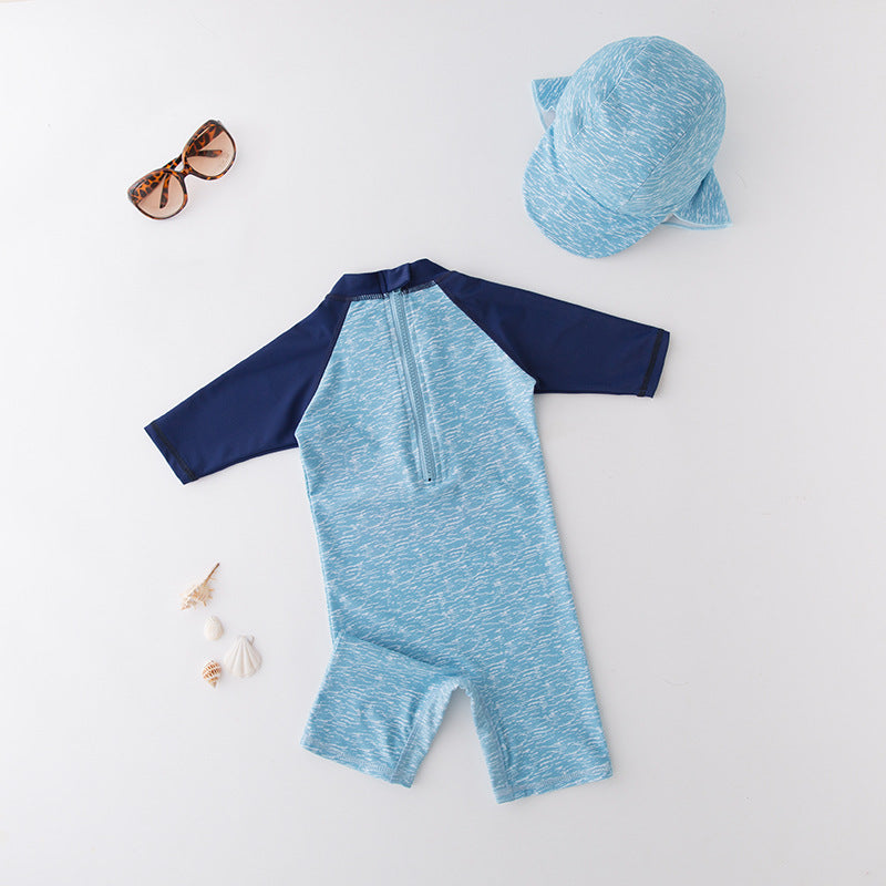 Children Swimsuit - Boys One-piece Swimsuit