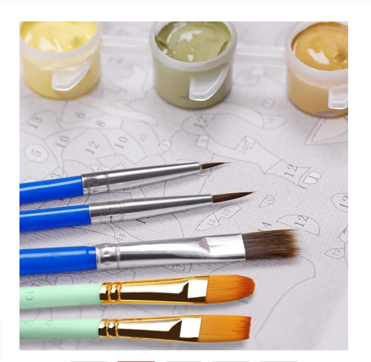 Oil Painting set - Enjoy Painting? DIY oil paint set. Moon setting over the ocean
