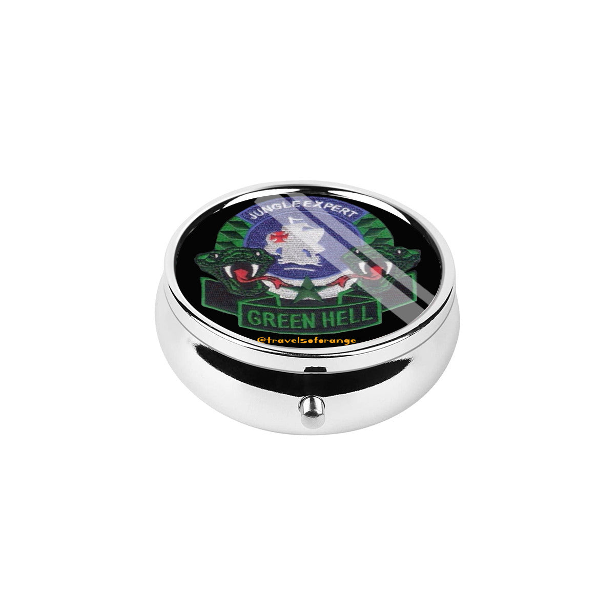 Panama Canal Zone Veteran Pocket-sized pill box