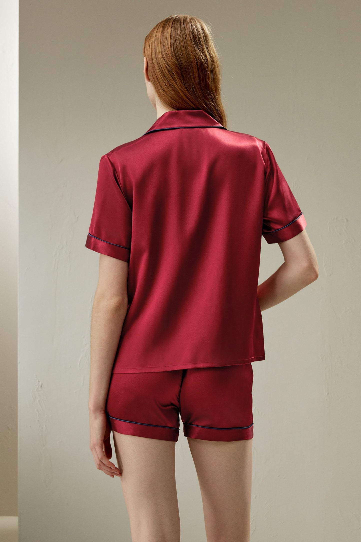 Women Silk Pajamas Set
