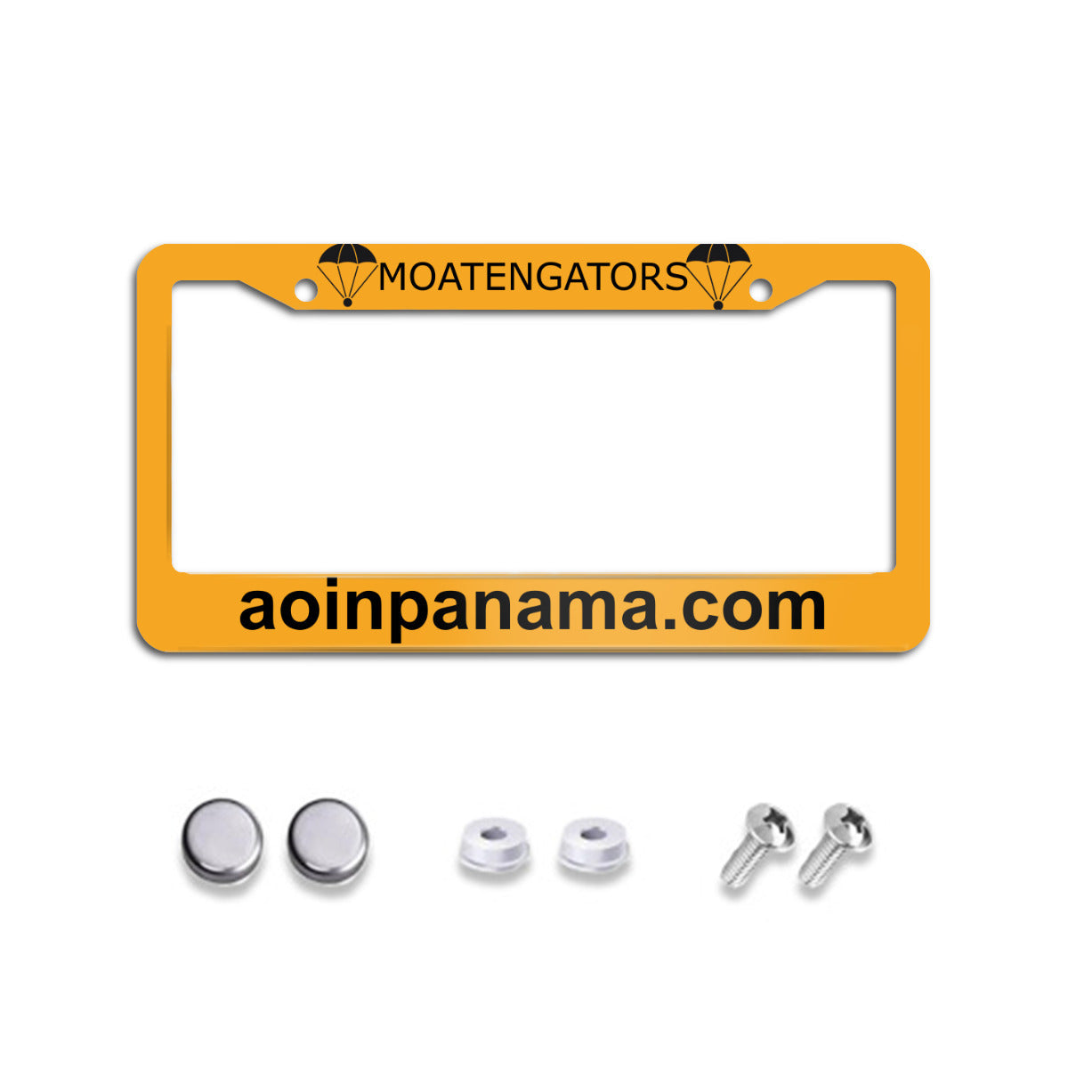 Moatengators License Plate Holder