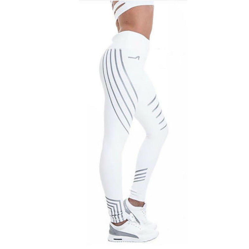 Yoga Pants - Reflective Sport Yoga Pants