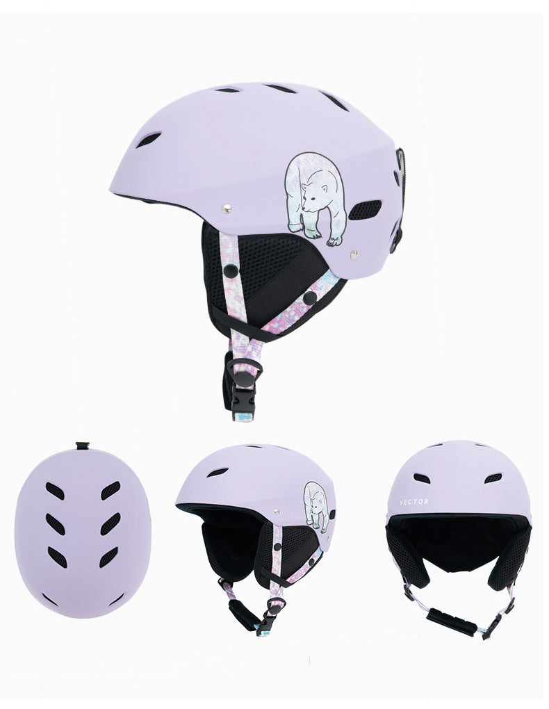 Winter ski hekmet - Child ski protective helmet