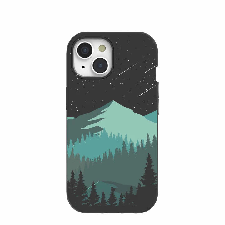 Black Boreal iPhone 15 Case