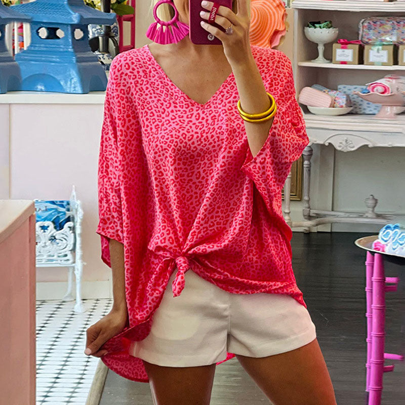 Women’s Shirt -Loose Short-sleeved shirt