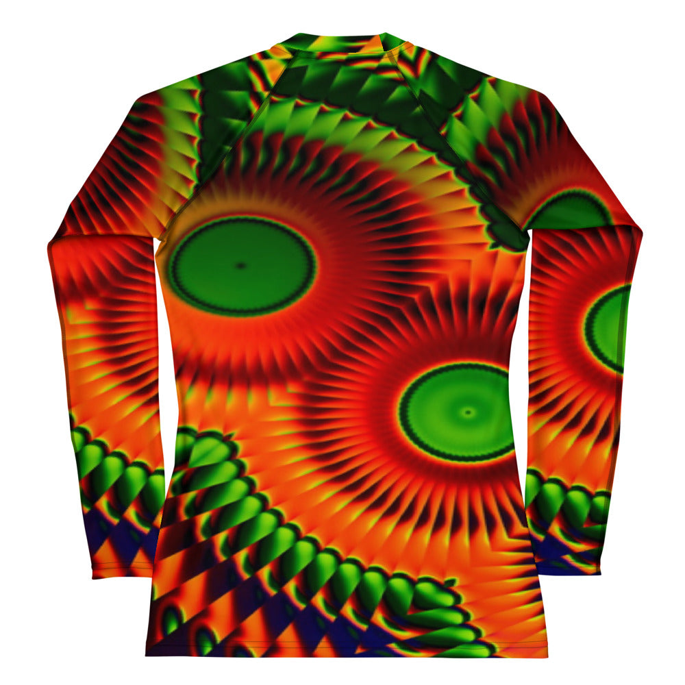 Rashguard - Colorful Design No. 1 Women's Rashguard