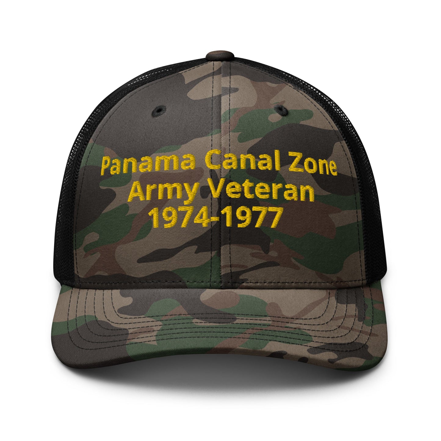 Personalize your Camouflage trucker hat