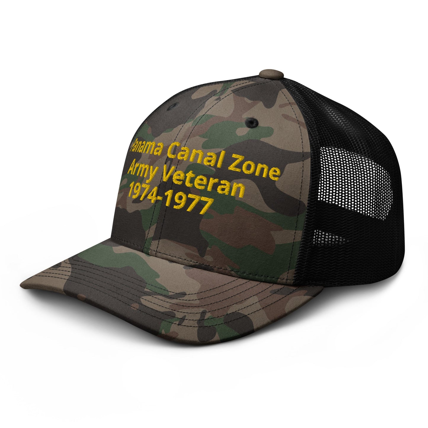 Personalize your Camouflage trucker hat