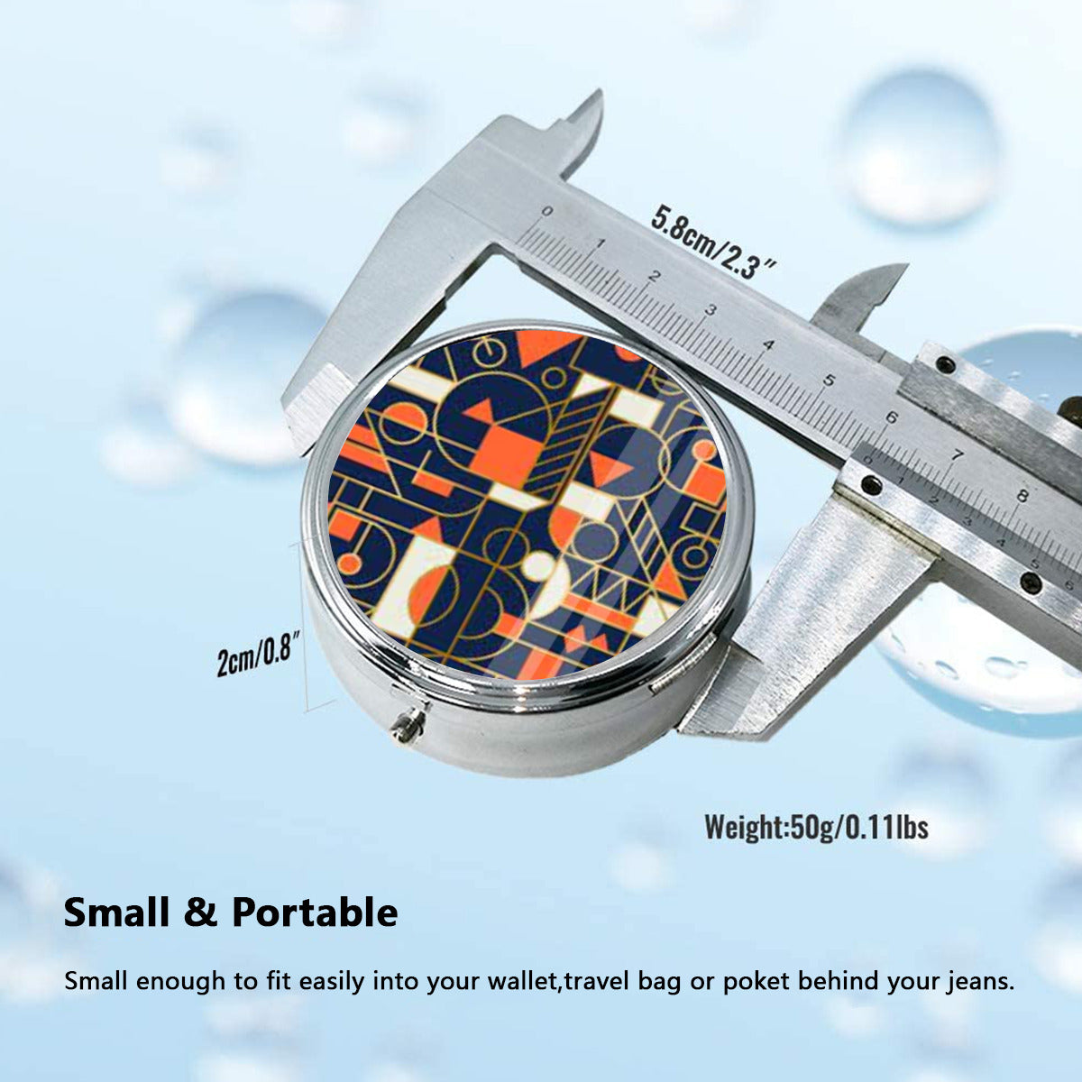 Pocket pill or snuff box
