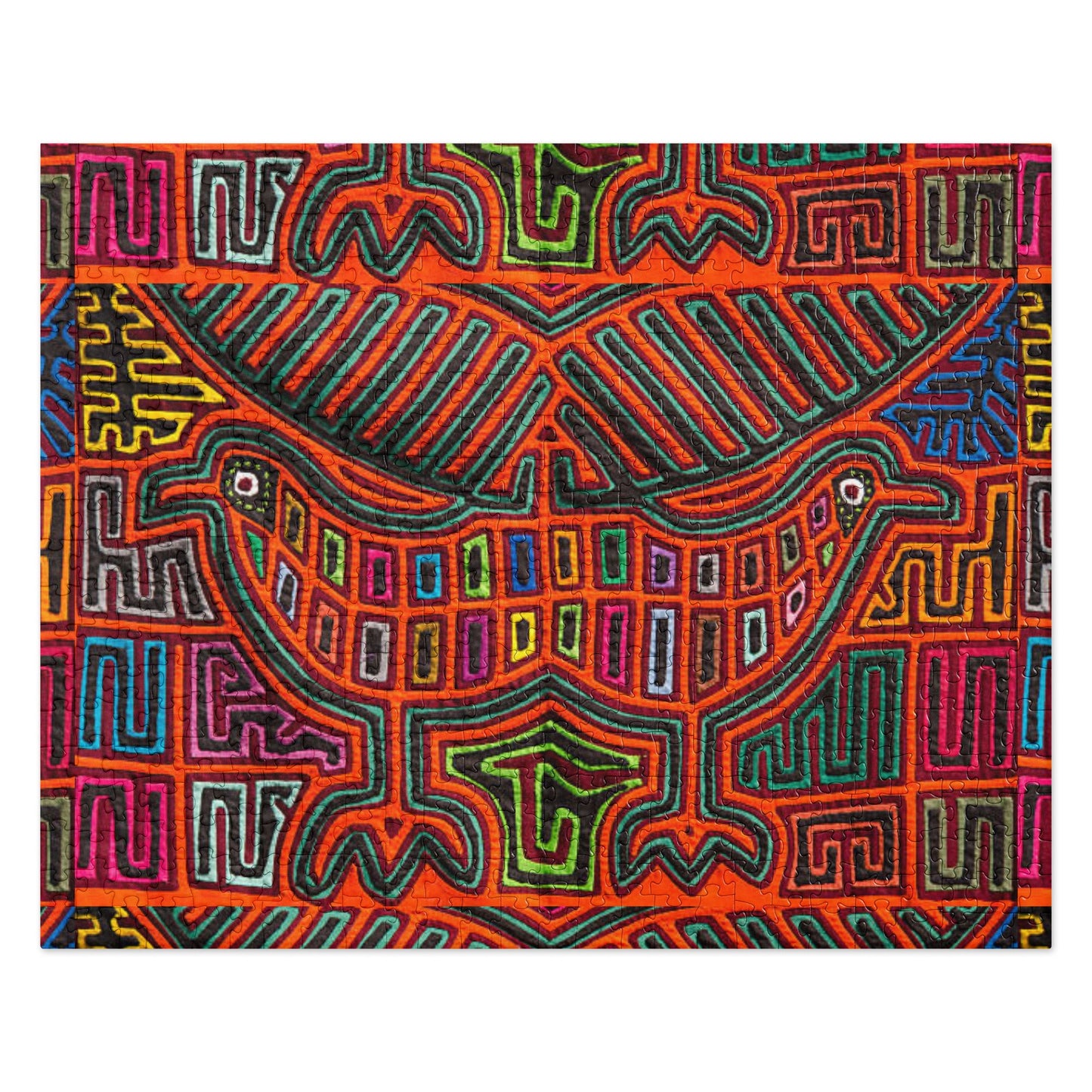 Jigsaw puzzle - Mola design