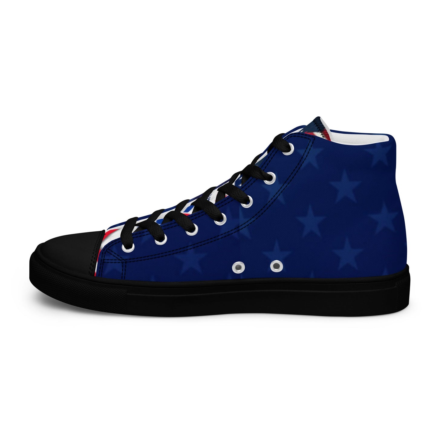 Men’s high top Patriotic 2024 Electioncanvas shoes