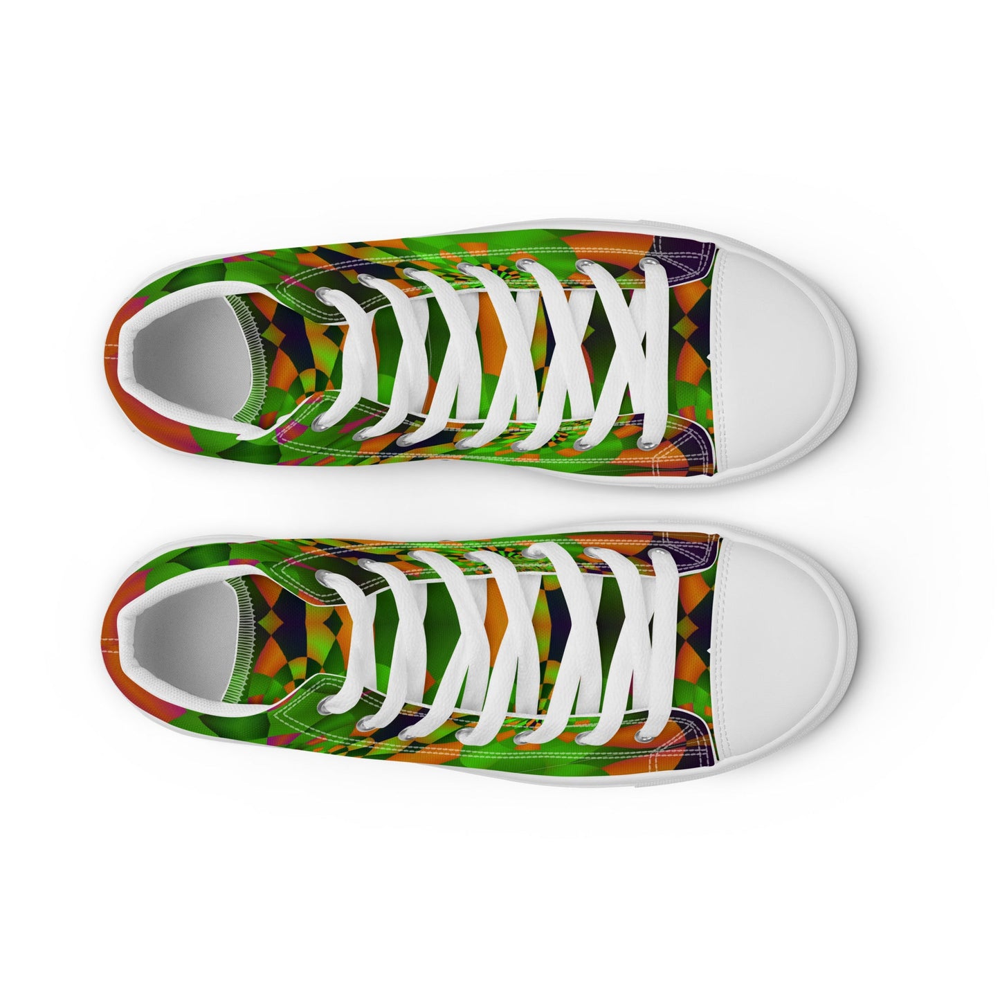 Men’s high top canvas shoes