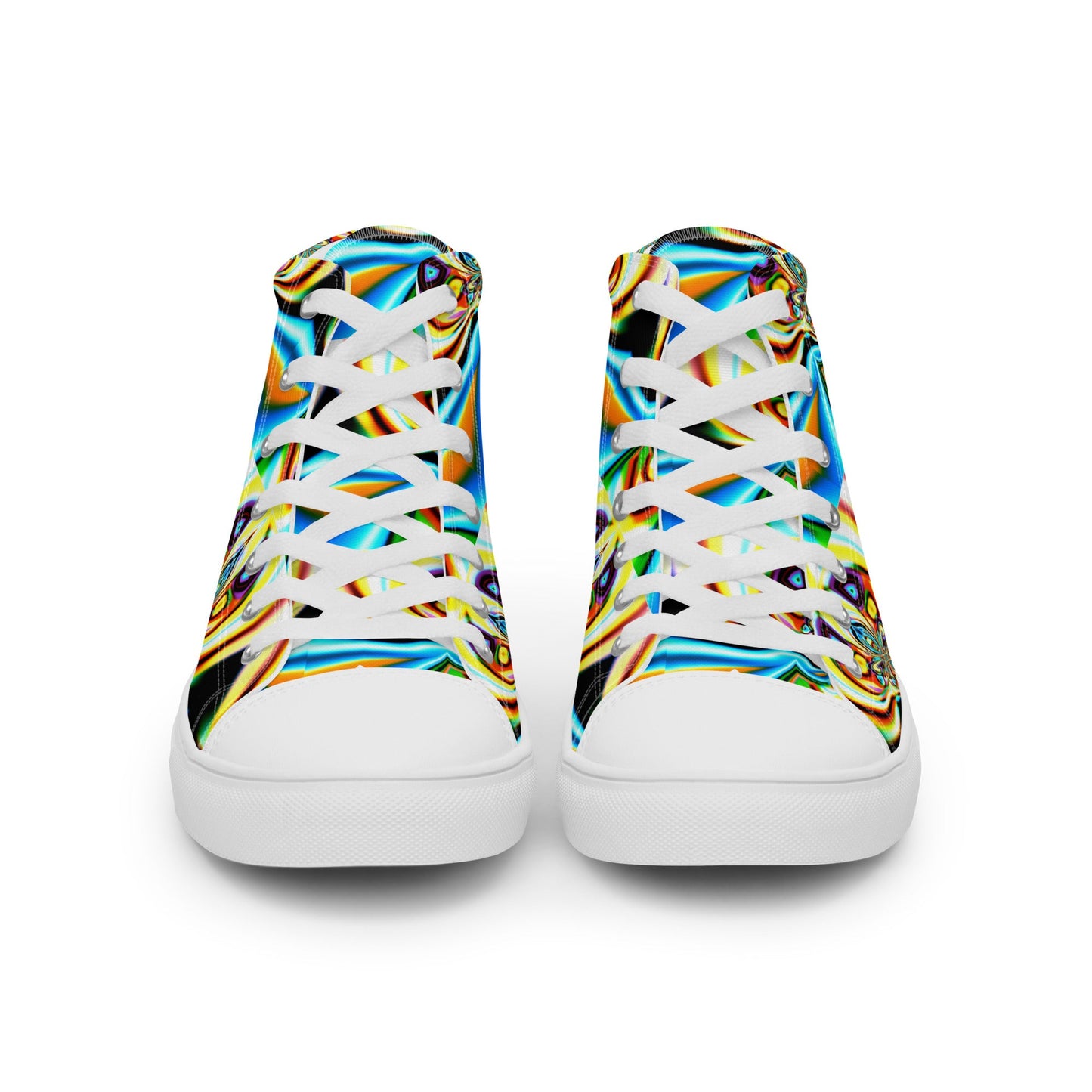 Men’s high top canvas shoes