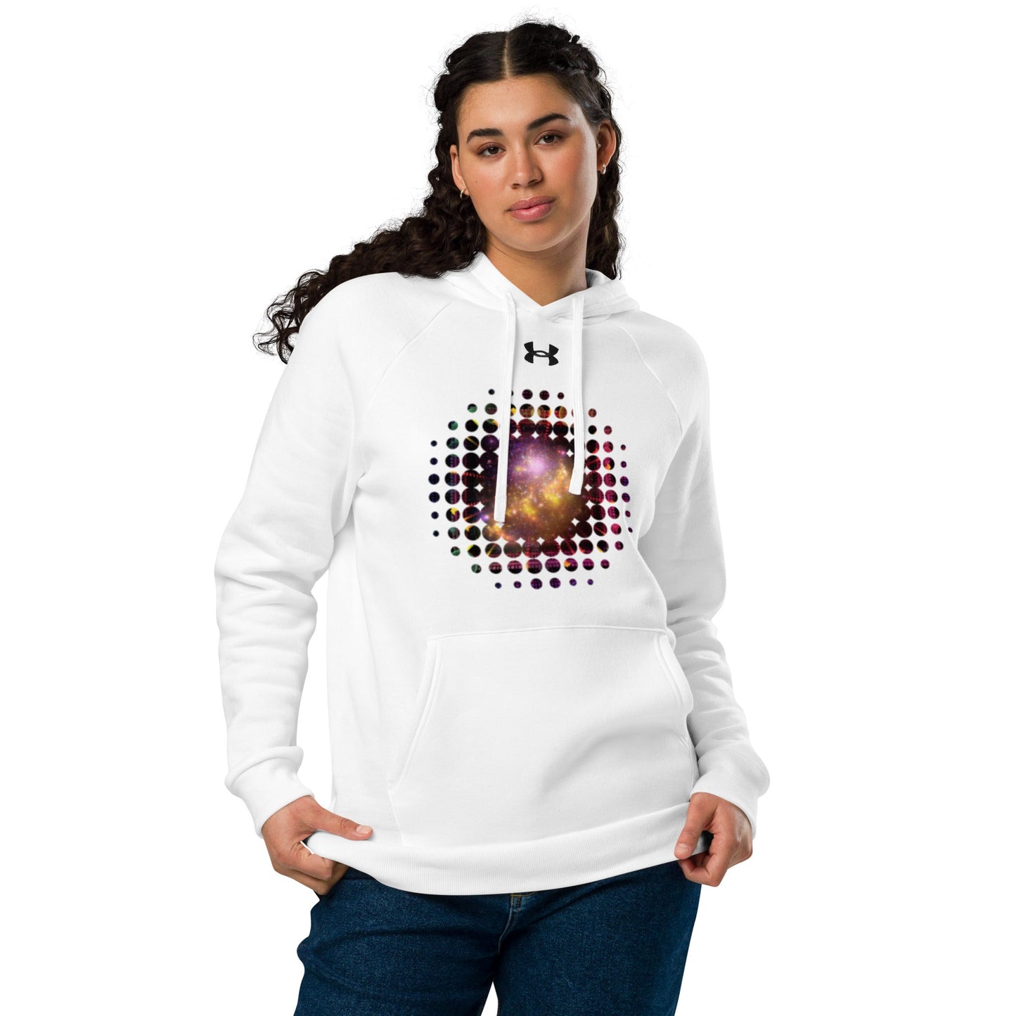 Under Armour® hoodie inner life of quantum space design