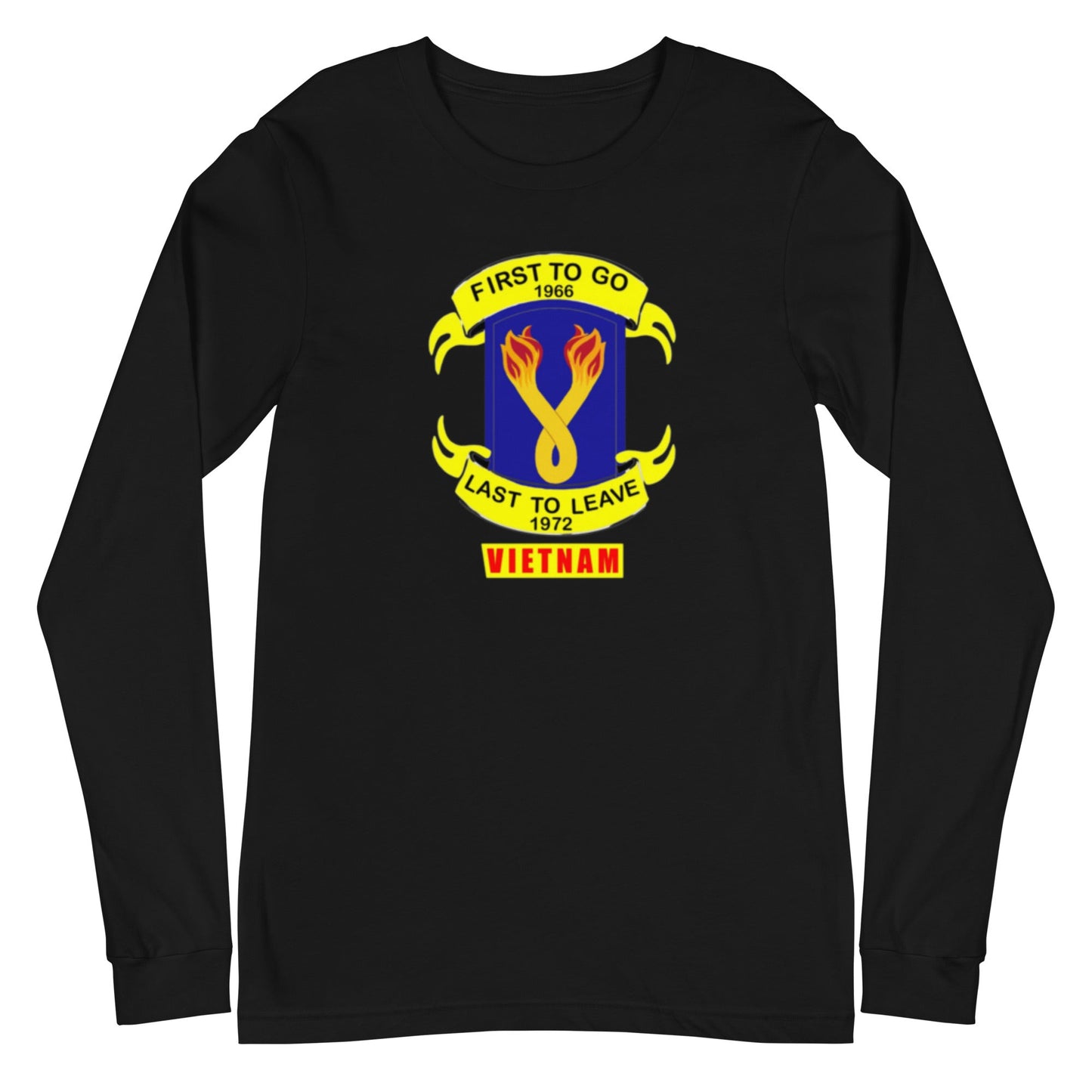 Vietnam Burning Ropes Design Unisex Long Sleeve Tee