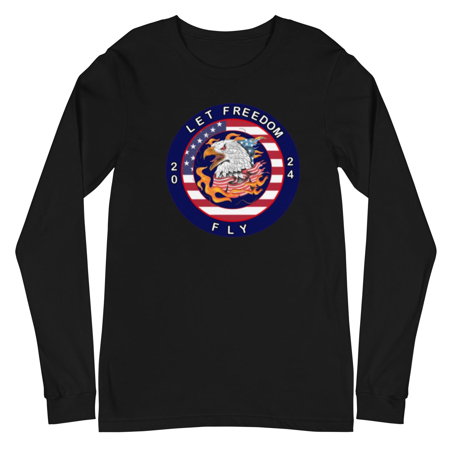 Let Freedom Fly 2024 Election Unisex Long Sleeve Tee
