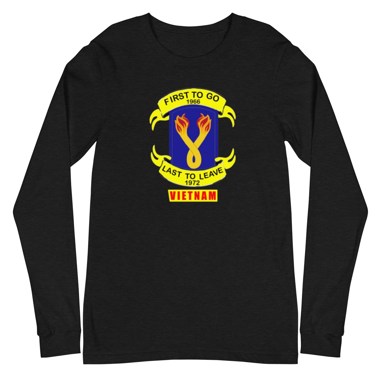 Vietnam Burning Ropes Design Unisex Long Sleeve Tee