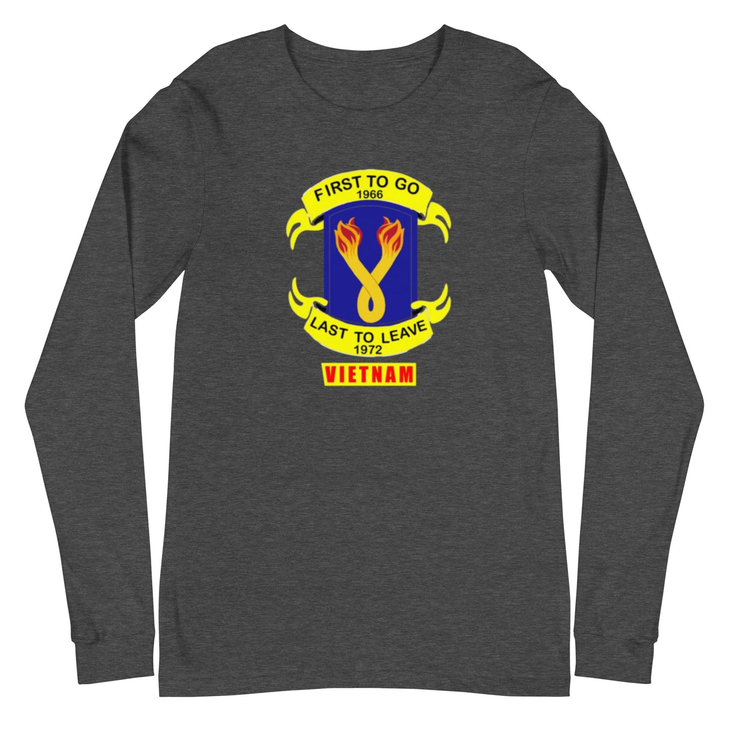 Vietnam Burning Ropes Design Unisex Long Sleeve Tee