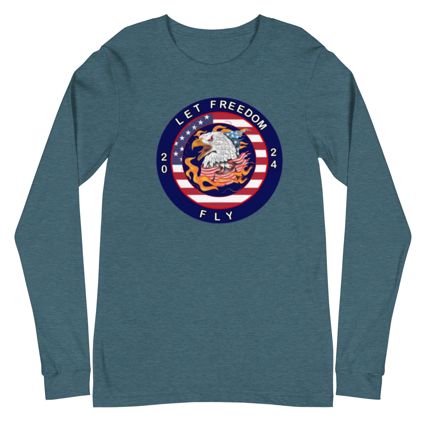 Let Freedom Fly 2024 Election Unisex Long Sleeve Tee