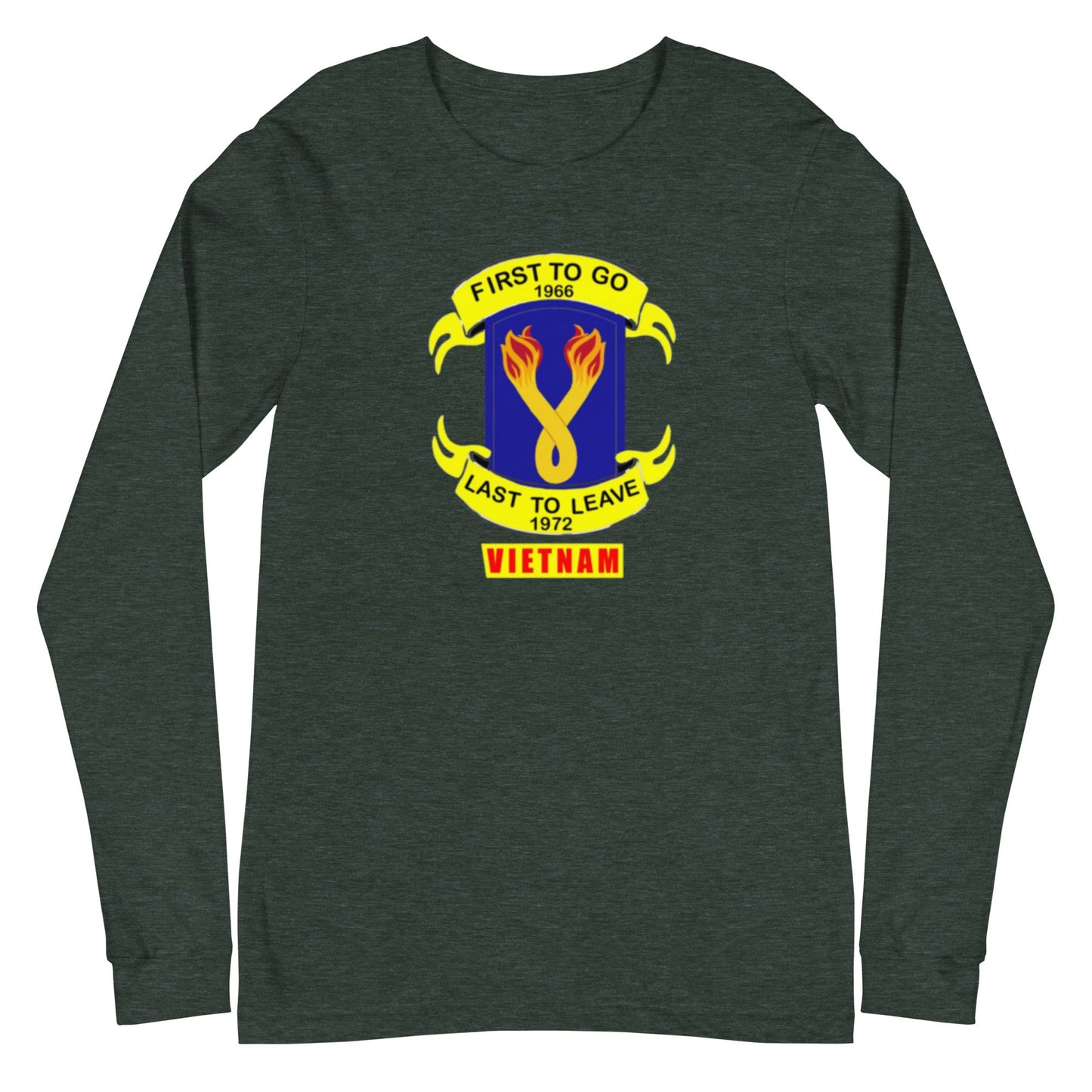 Vietnam Burning Ropes Design Unisex Long Sleeve Tee