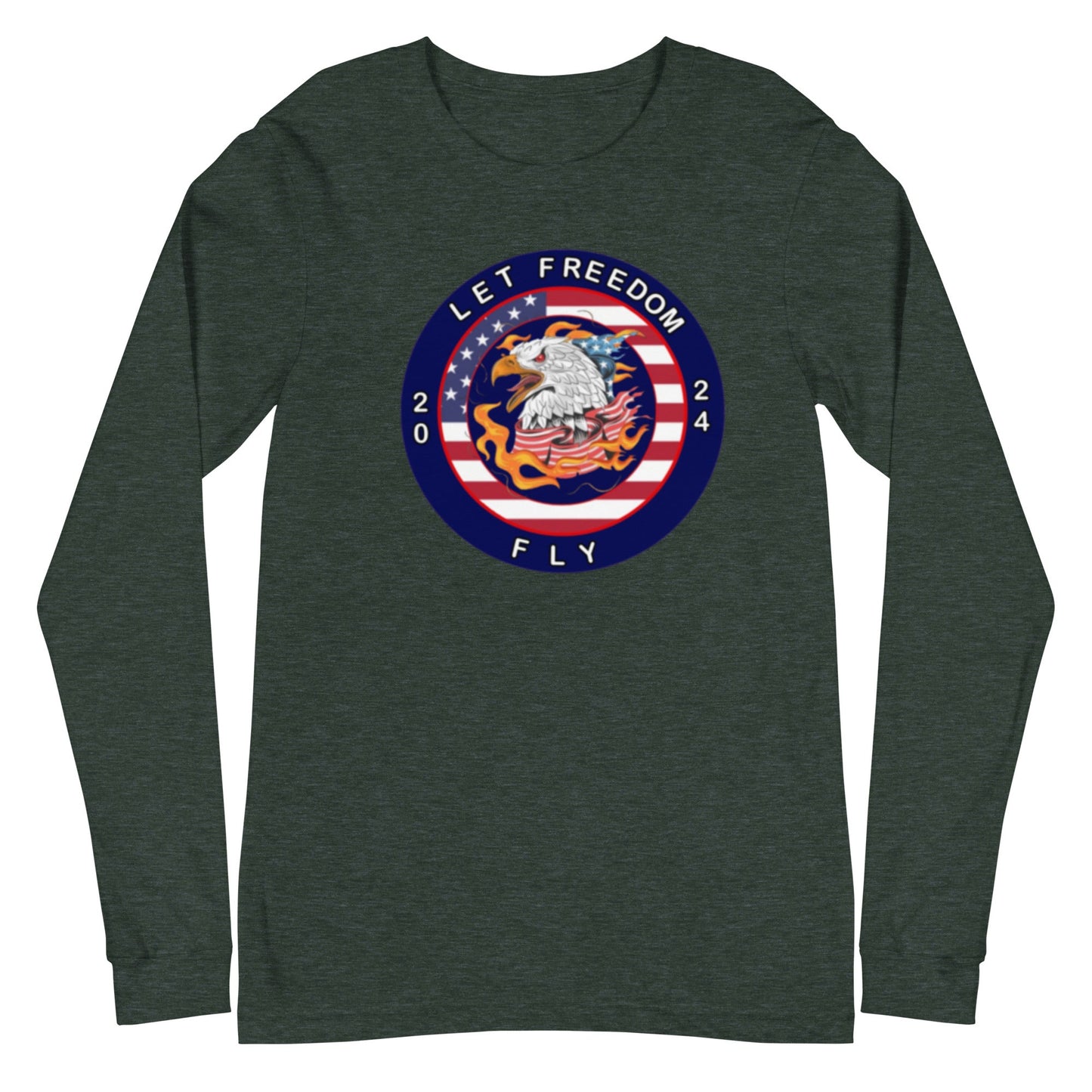 Let Freedom Fly 2024 Election Unisex Long Sleeve Tee