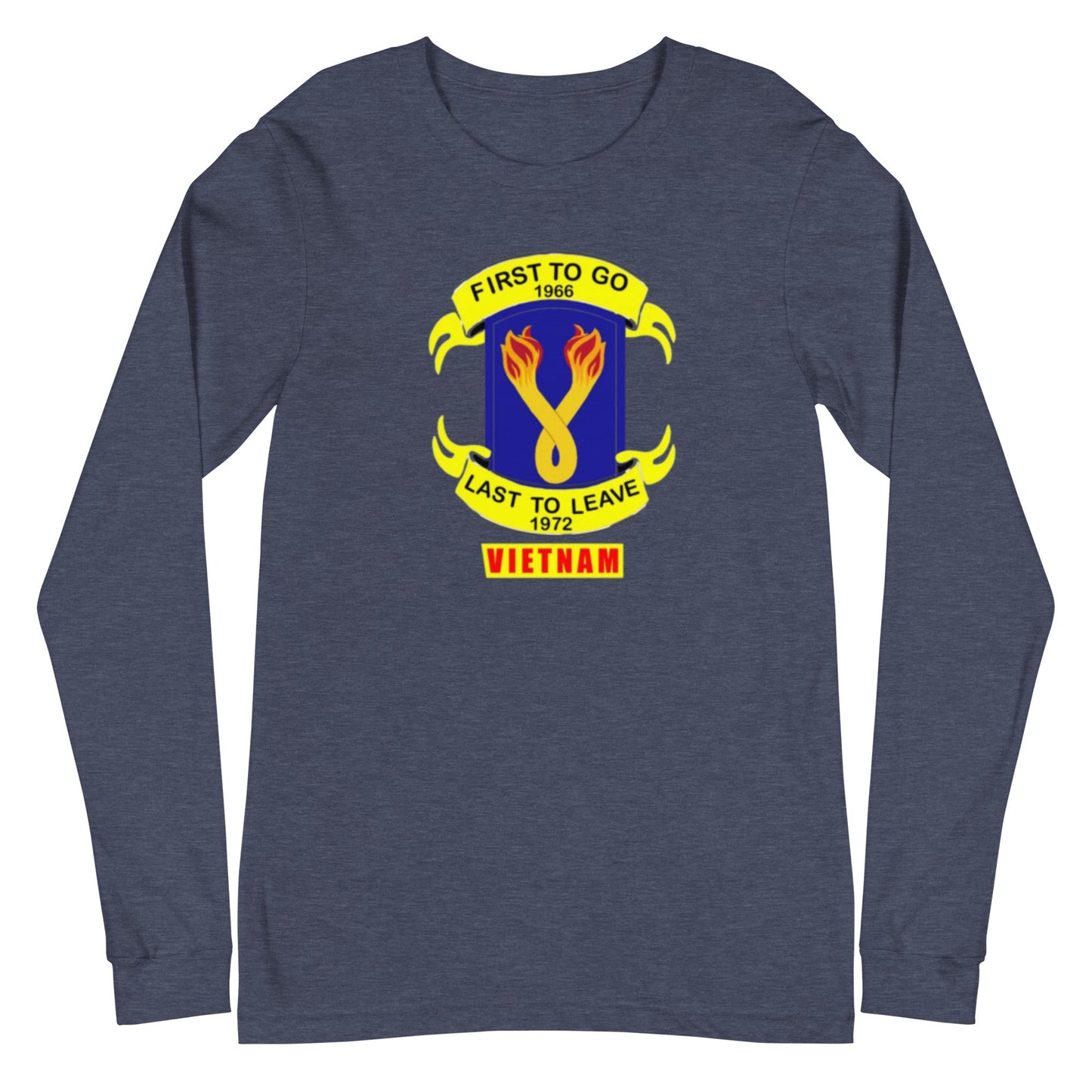 Vietnam Burning Ropes Design Unisex Long Sleeve Tee