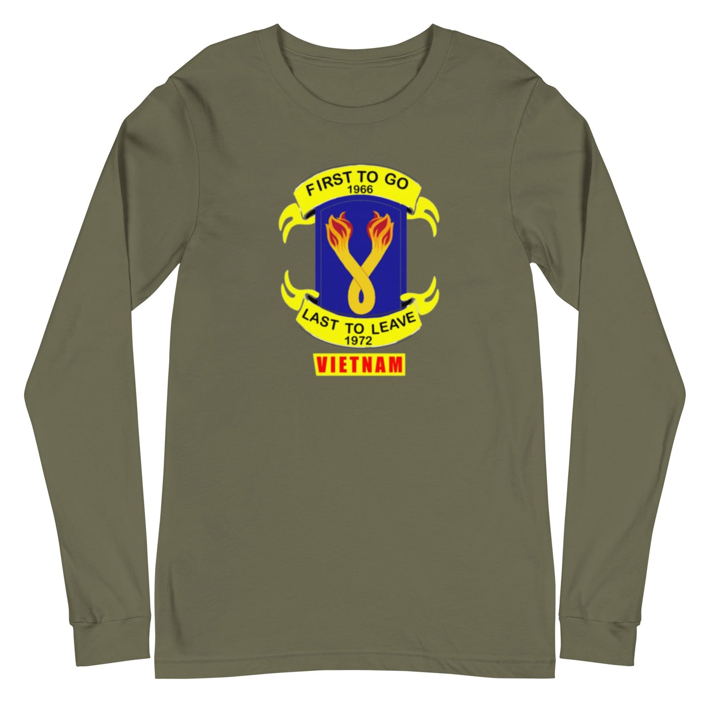 Vietnam Burning Ropes Design Unisex Long Sleeve Tee