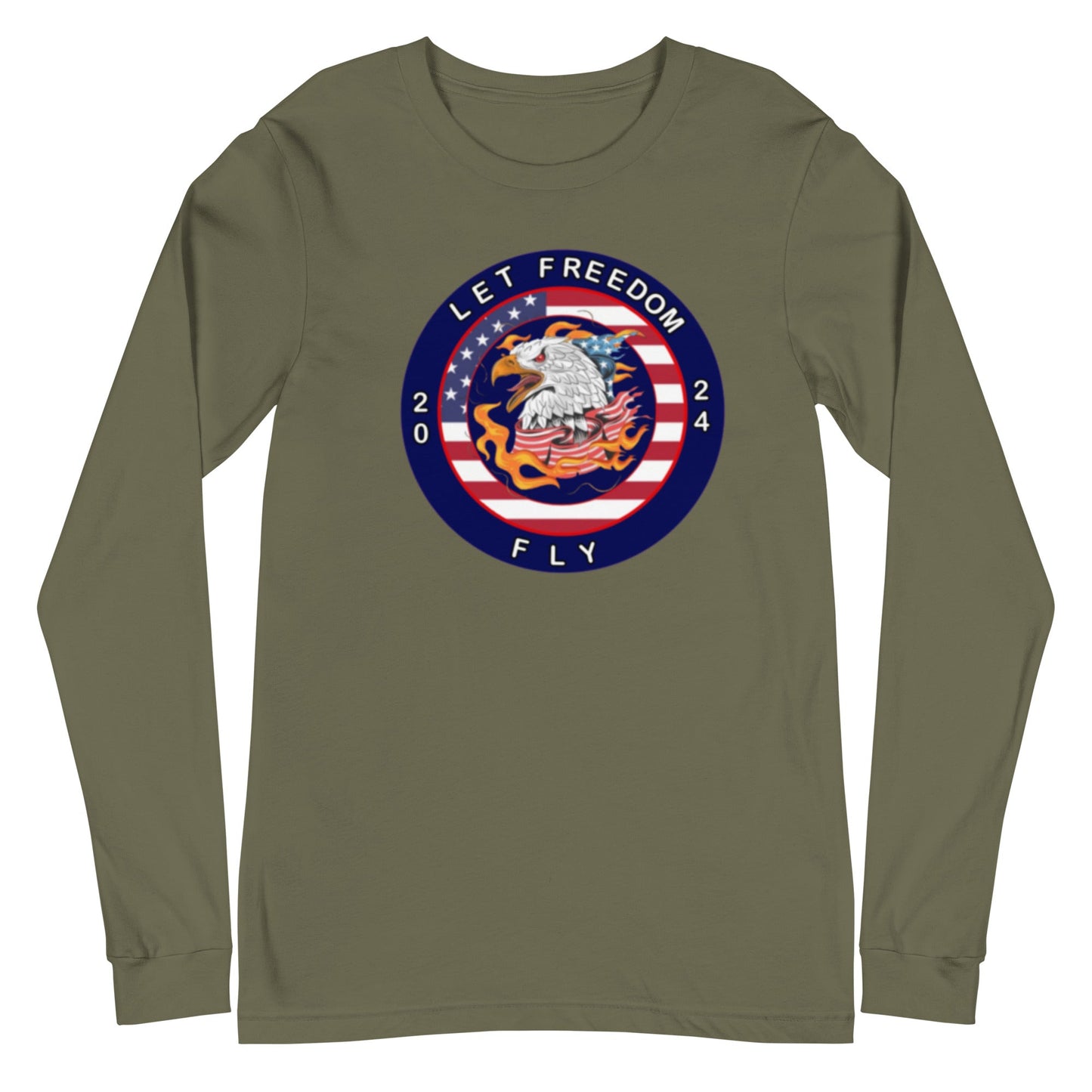 Let Freedom Fly 2024 Election Unisex Long Sleeve Tee