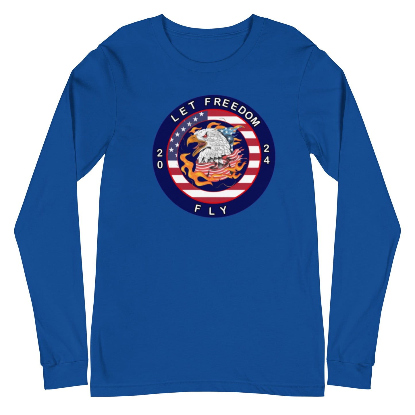 Let Freedom Fly 2024 Election Unisex Long Sleeve Tee