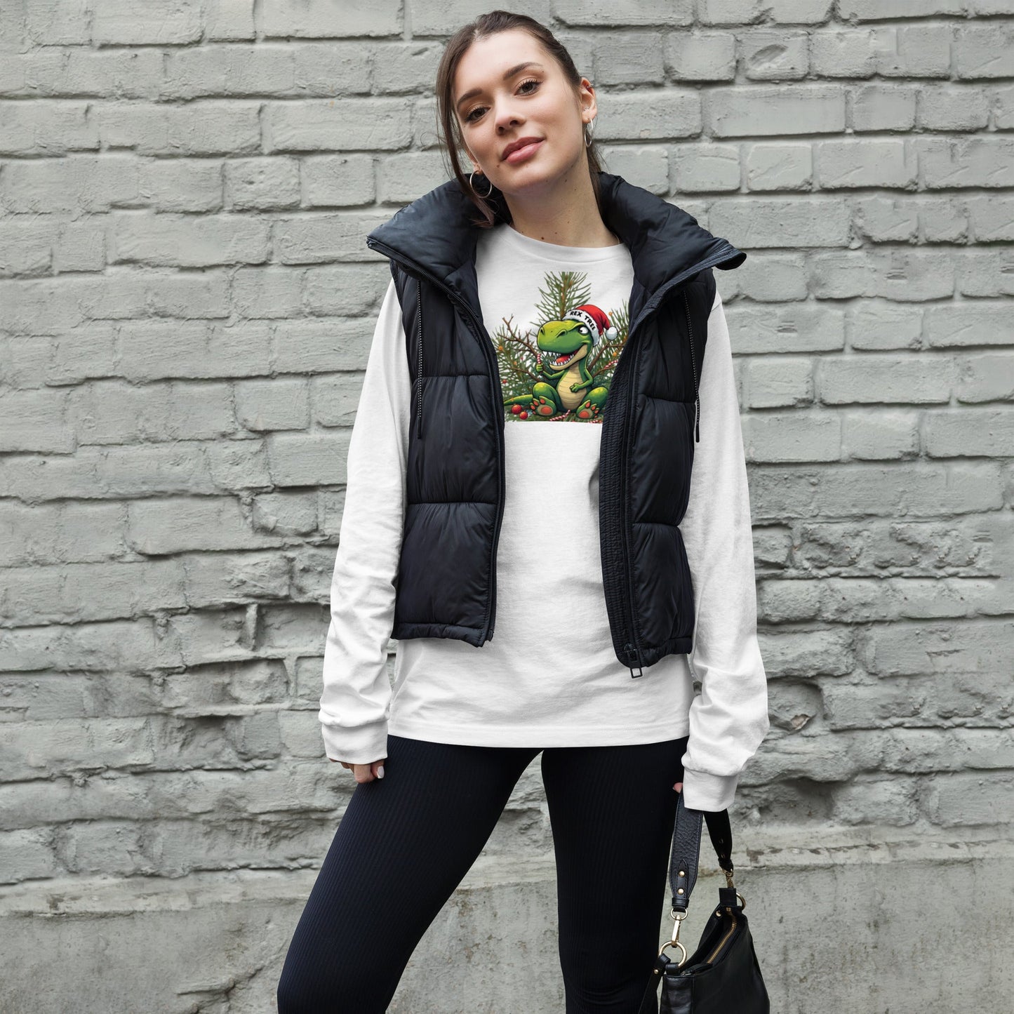 Christmas Unisex Long Sleeve Tee - REX Tree design