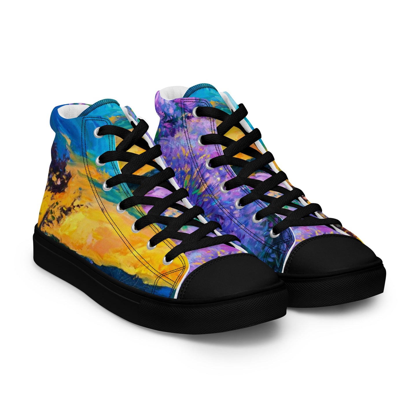 Women’s high top canvas shoes