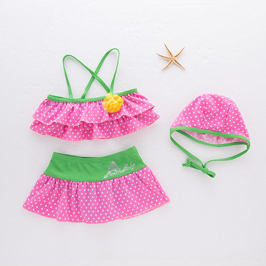 Children - Three piece girl’s swimsuits