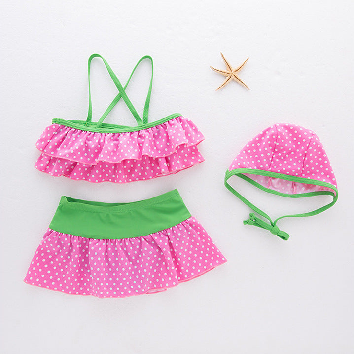 Children - Three piece girl’s swimsuits