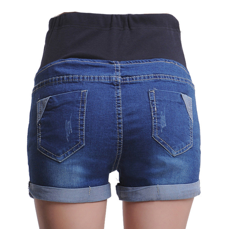 Maternity shorts - Denim Shorts