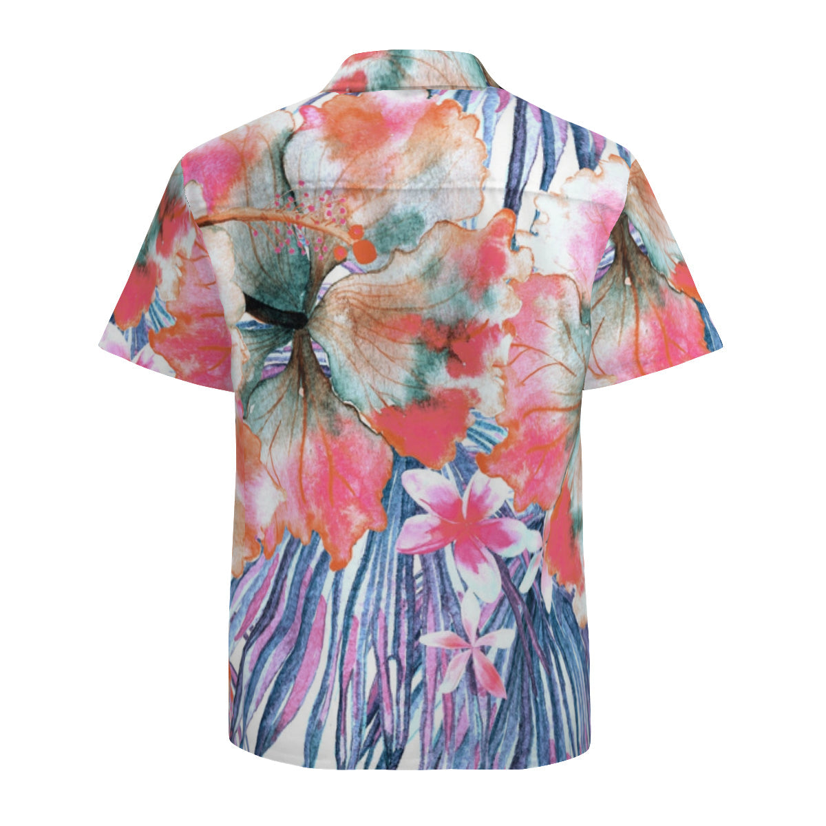 Hawaiian shirt flower designa