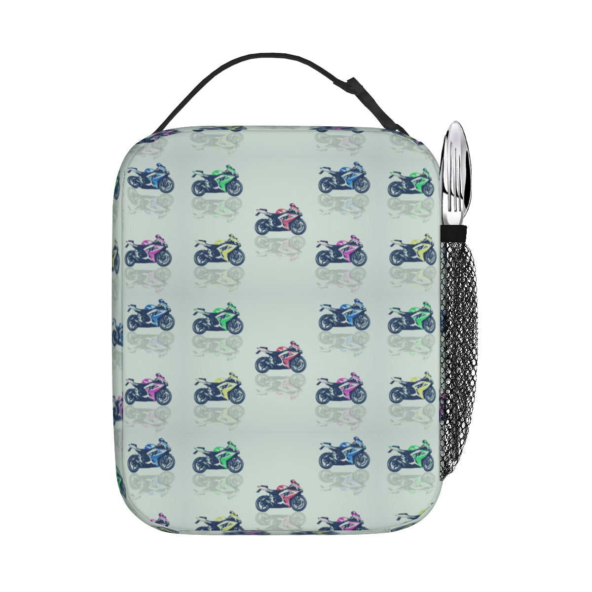 Backpack combo - Motorcycles in retro green