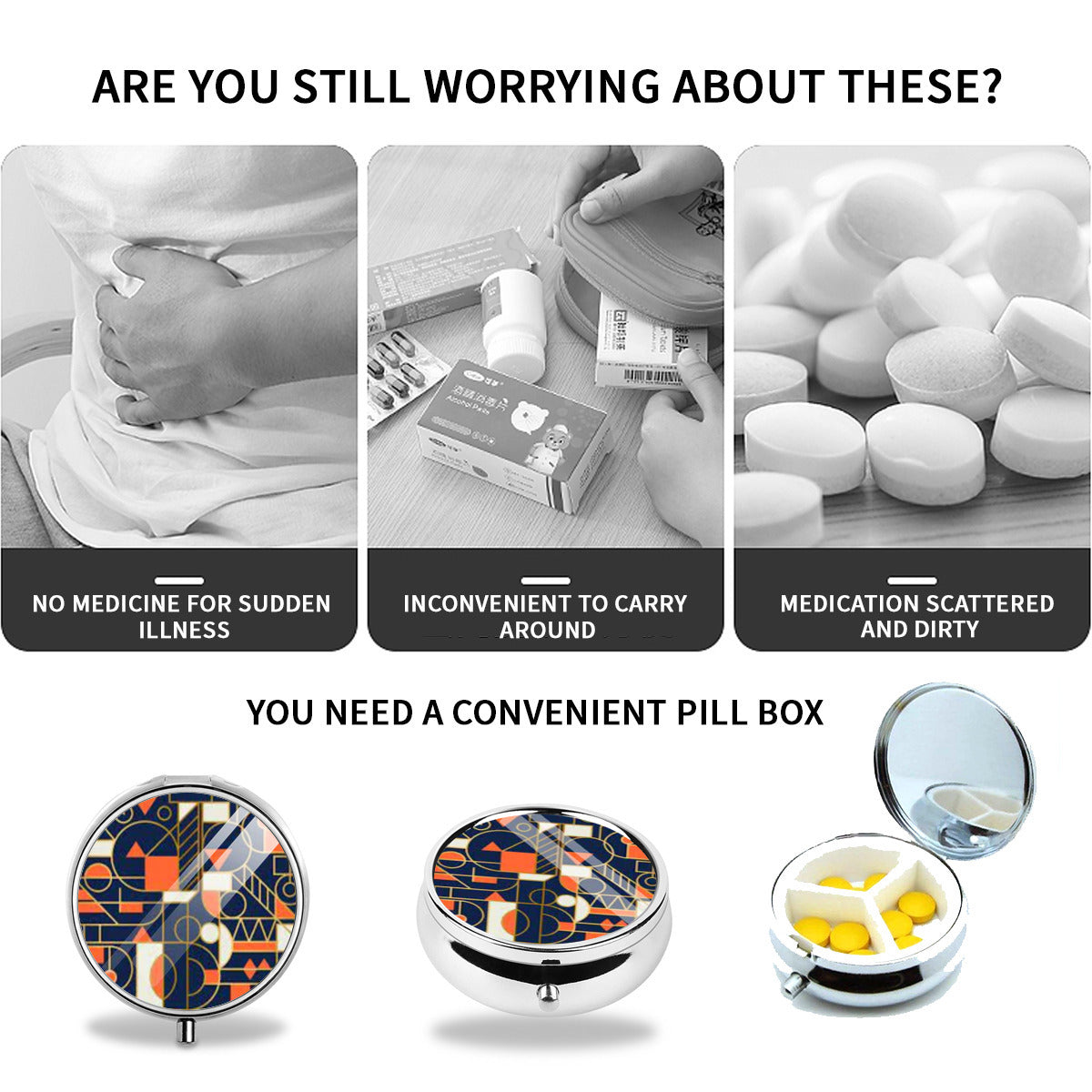 Pocket pill or snuff box
