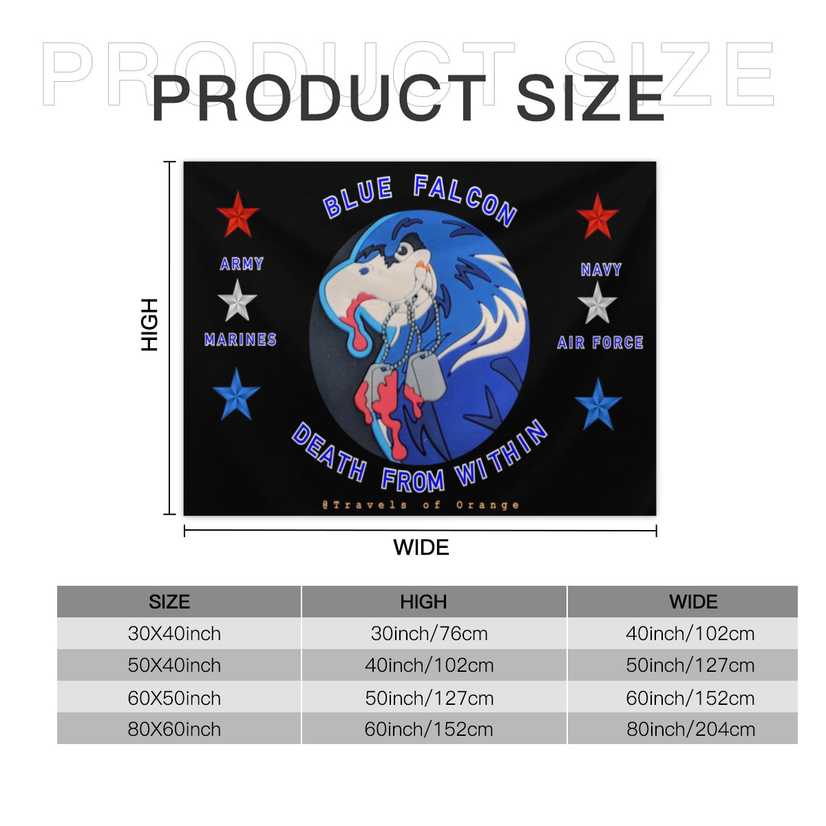 Panama Canal Zone Veterans - Blue Falcon Sherpa Type Cozy Blanket
