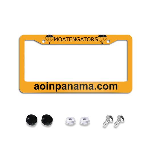 Moatengators License Plate Holder