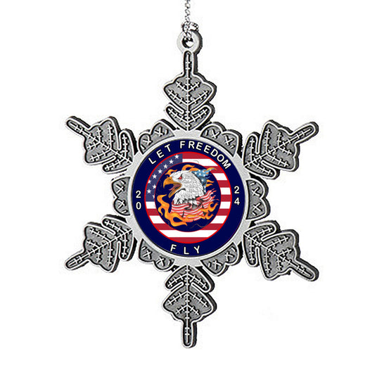 let freedom fly 2024 Christmas Ornament