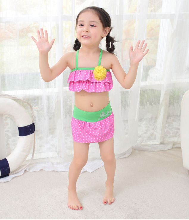 Children - Three piece girl’s swimsuits
