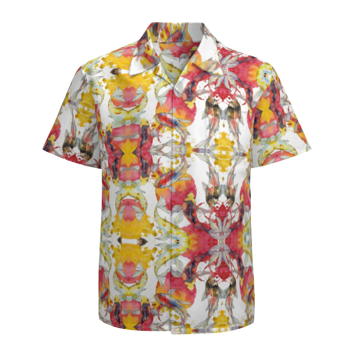 Hawaiian shirt - Design made from Coy fish