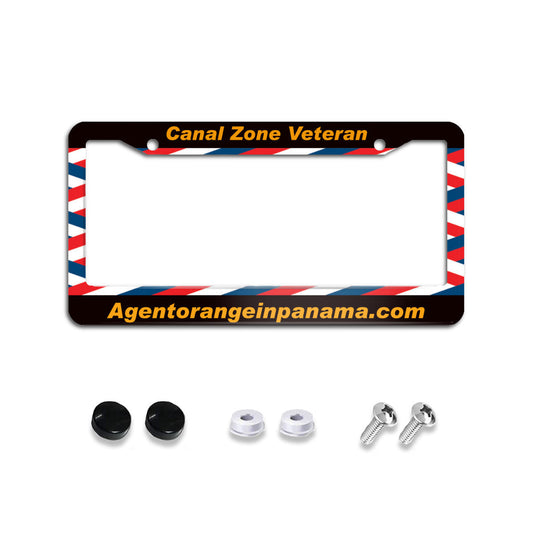 License plate cover Panama Canal Zone License Plate cover
