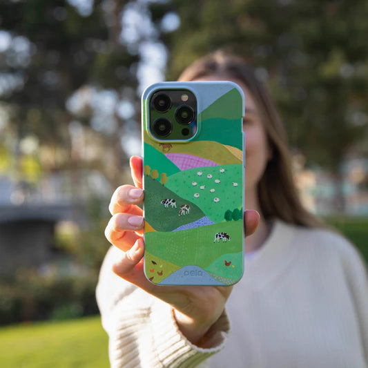Powder Blue Farm Tales iPhone 16 Case