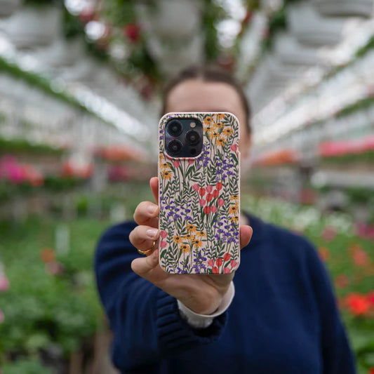 Seashell Flower Field iPhone 16 Pro Max Case