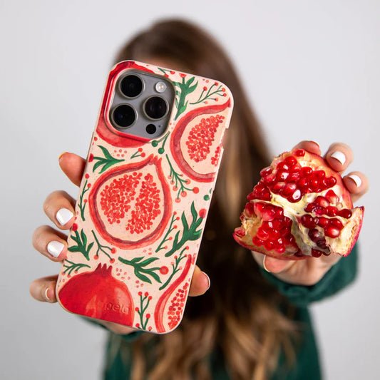 Seashell Pomegranate Cheer iPhone 16 Plus Case