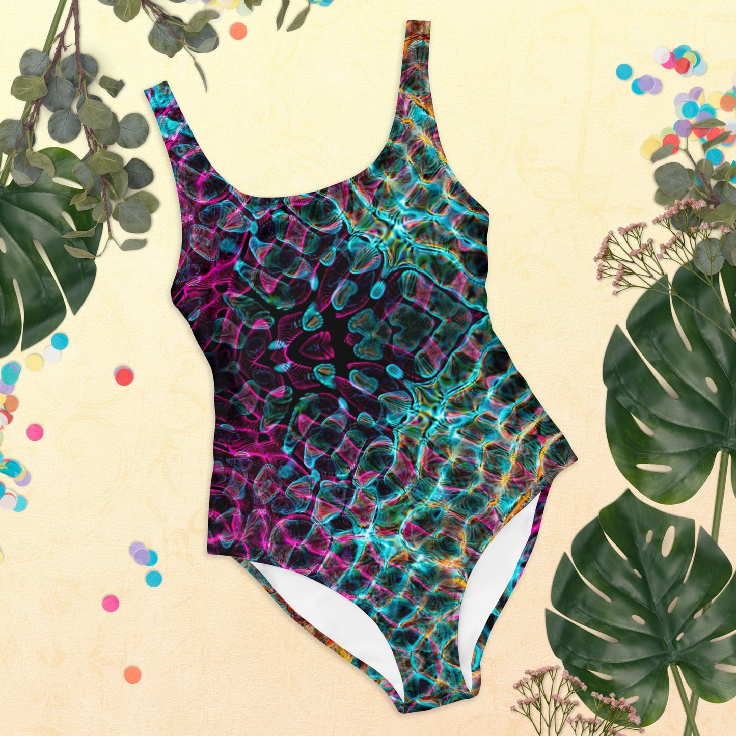 One-Piece Swimsuit Multicolor