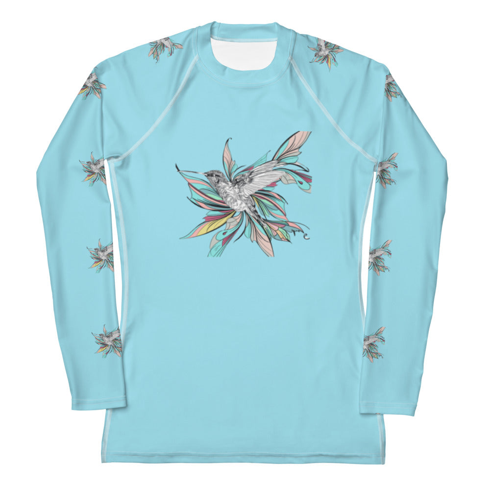 Rashguard - Hummingbird Design No. 5 Women’s Rashguard